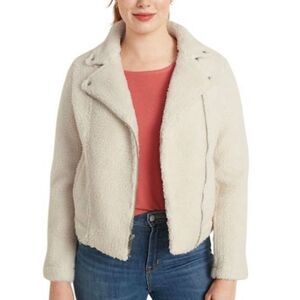 Old Navy Sherpa Moto Jacket
